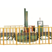 Máy quấn pallet bàn xoay kết hợp băng tải YUPA-2100-W