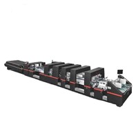 Máy dán hộp carton 2 mặt tốc độ cao ZH 1300 FT- H