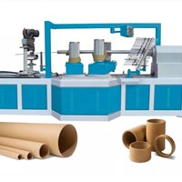 Máy Sản Xuất Lõi Ống Giấy Xoắn Ốc Tự Động Kích Thước Lớn Với 4 Đầu CA-150