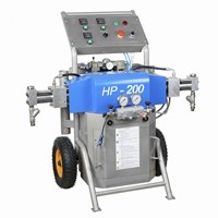 Máy phun foam cách nhiệt Polyurethane và Polyurea chống thấm 