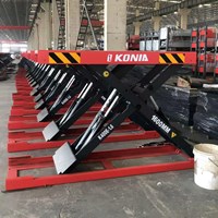 Cầu nâng kiểu xếp, nâng cao 1.6m Konia K400E-1.6