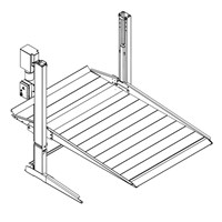 Cầu nâng đỗ xe 2.6 tấn Titano STD-6426D