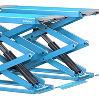 Cầu nâng cắt kéo đặt nổi Titano STD-7230A