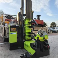 Máy ra vào lốp xe tải đa năng, lắp trên xe lưu động K1300M