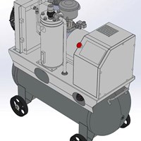 Máy nén khí trục vít Jucai 10HP JGC-10E