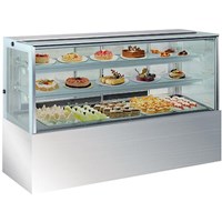 Tủ trưng bày bánh kính vuông Jetcool JK-C3