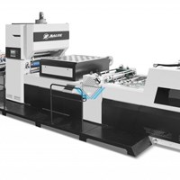 Máy cán màng lấy keo trên giấy (Cán màng cửa sổ) NFM-H800