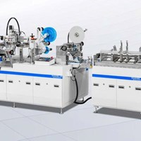 Máy dán băng dính 2 mặt hộp gấp gọn FSJS-600M4