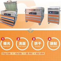 Máy làm bản in thùng carton (Bản polymer) HFA