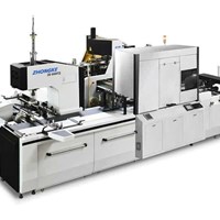 Máy làm hộp cứng tự động Zhongke ZK-660FCS