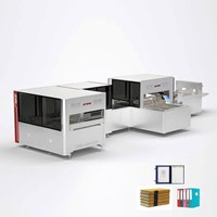 Máy làm bìa cứng chỉnh tự động Servo QFM-460G/QFM-600G 