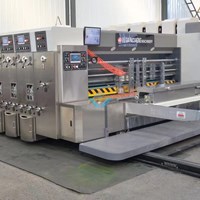 Máy in flexo thùng carton (Cắt bế tròn, bổ chạp, rung lề thu phôi) JD-2300/2500/3000
