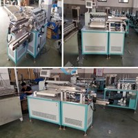 Máy bồi hộp cắt hộp giấy tròn (Keo lạnh) SLA-580A