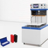 Máy dán miếng sắt hộp cứng (Bán tự động) WJ-500MS