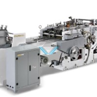 Máy dán đáy túi giấy tự động (Gấp đáy dán đáy)  KL-35D