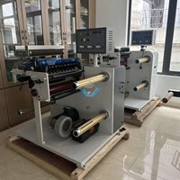 Máy chia cuộn đề can (Phanh từ) HJFQ-420/320