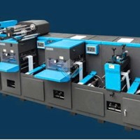 MÁY IN TEM NHÃN LABEL 3 MÀU ÉP NHŨ BẾ FD350