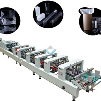 Máy dán hộp PET móc đáy tự động CL-780G