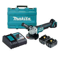 Máy mài góc MAKITA - DGA408RTJ1 (100MM-18V*2 5.0Ah) 