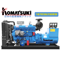 Máy Phát Điện Đồng Bộ 150Kw Komatsuki KDE-187SDT-W 