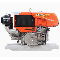 Động Cơ Nổ Chạy Dầu Kujoyo RT140NM (D14 Gió Đề)