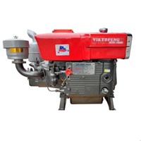 Máy Nổ – Động Cơ Dầu Vikidfeng 12HP S195 (D12 Nước)