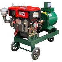 Máy Phát Điện Đầu Nổ Vikydfeng 15Kw/220V (D24 gió đề)