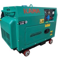 Máy Phát Điện Chạy Dầu 5Kw Kama KDE6500T
