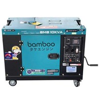 Máy Phát Điện Chạy Dầu Bamboo 10Kva Đề Cót