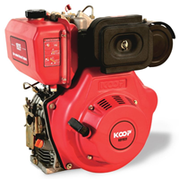 Động Cơ Dầu Koop 10.3HP KD192F Giật Tay 