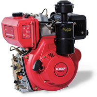 Động Cơ Dầu Koop 9HP KD188FAE Có Đề 