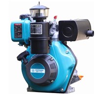 Động Cơ Dầu Huspanda 5Hp HP173 Zen Cá ( Mẫu mới ) 