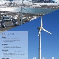 Turbine gió trục ngang dòng FK Series FK-40KW/FK-50KW