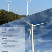 Turbine gió trục ngang dòng FGK Series