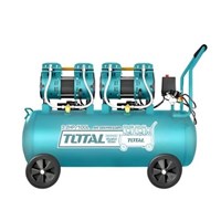 Máy Nén Khí Không Dầu 100L 2x1200W TOTAL TCS2241008T