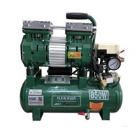 Máy Nén Khí Không Dầu Nakawa 850W 12L NK800/12