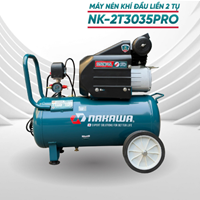 Máy Nén Khí 35L Đầu Liền 2 Tụ Nakawa NK-2T3035Pro