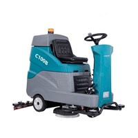 Máy Chà Sàn Liên Hợp Ngồi Lái Clepro C100B (Dùng ắc quy)