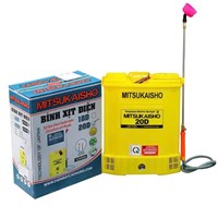 Bình Xịt Điện Phun Thuốc 20L Mitsukaisho 20D-2 (Bơm Đôi)
