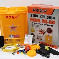 Bình Xịt Điện Phun Thuốc 20 Lít Pona 20-DP (ắc qui 12V12Ah)