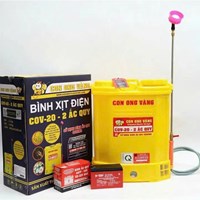 Bình Phun Xịt Điện 20L Con Ong Vàng COV-20 (Bơm Đôi)