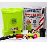 Bình Phun Thuốc Xịt Điện 20L Greentree 20DP (2 ắc quy)