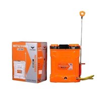 Bình Phun Xịt Điện 20L Mitsuyama TL-20TLS Bơm Đôi Platinum