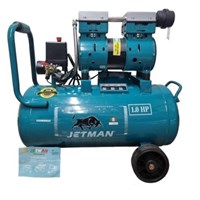 Máy Nén Khí Không Dầu Jetman 1Hp 24L JM-580 Rơ Le Thường
