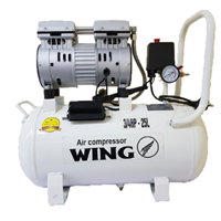 Máy Nén Khí Không Dầu Wing 3/4HP TW-OF550-25L