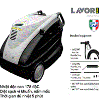 Máy rửa xe hơi nước Kolumbo - Lavor 