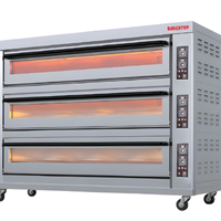 Lò nướng 3 tầng 9 khay Bakertop BKOE-3L-9T E