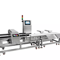 Máy dò kim loại băng tải kiêm cân kiểm tra trọng lượng CQ-XP210-910K
