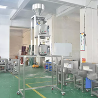 Máy dò kim loại rơi tự do bằng trọng lực, dùng cho bột gạo.