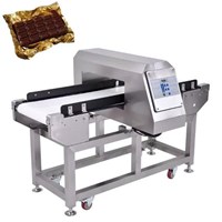 Máy dò kim loại CQ-806 dùng để phát hiện khoai tây chiên đóng gói trong giấy bạc 